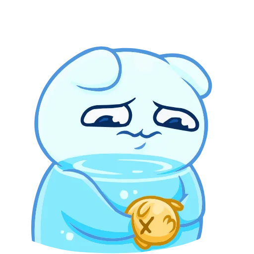 😵 Эмодзи «Булькс» для Telegram