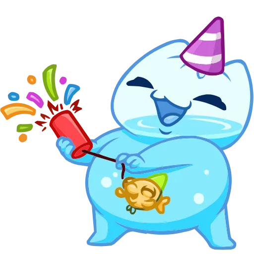 🥳 Эмодзи «Булькс» для Telegram
