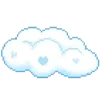 🌨 Эмодзи «Blue Aesthetic ୧» для Telegram
