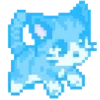 🌨 Эмодзи «Blue Aesthetic ୧» для Telegram