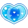 🌨 Эмодзи «Blue Aesthetic ୧» для Telegram