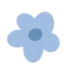 ✉️ Эмодзи «Blue Aesthetic ୧» для Telegram