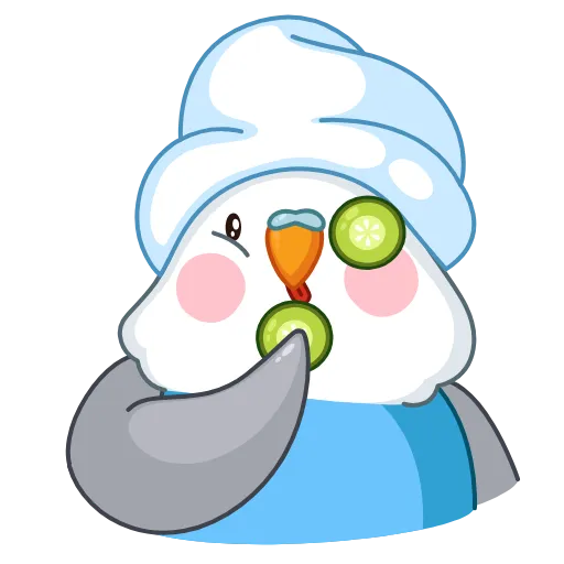 😋 Эмодзи «Blue Bird» для Telegram