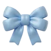 🎀 Эмодзи «Голубые буквы» для Telegram