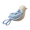 🦢 Эмодзи «Голубые буквы» для Telegram