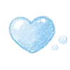 🩵 Эмодзи «Голубые буквы, иконки» для Telegram