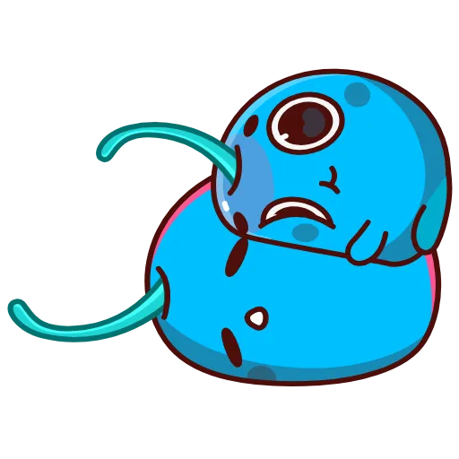 😴 Эмодзи «Blue Cherry» для Telegram