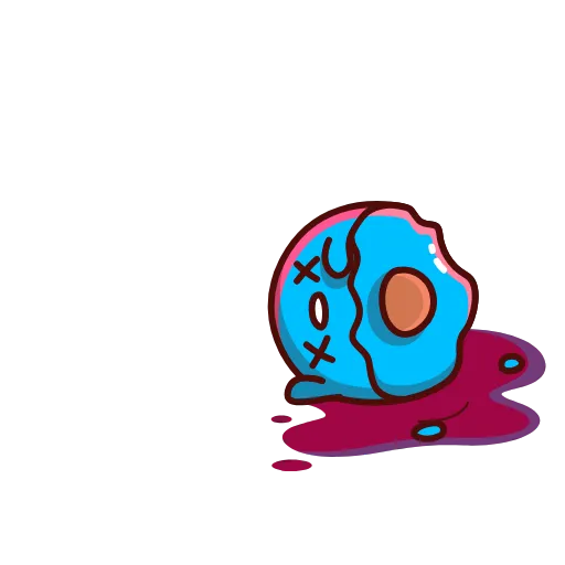 😵 Эмодзи «Blue Cherry» для Telegram