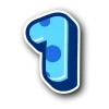🤩 Эмодзи «BluePanda» для Telegram