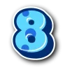 🤩 Эмодзи «BluePanda» для Telegram