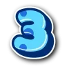 🤩 Эмодзи «BluePanda» для Telegram