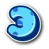 🤩 Эмодзи «BluePanda» для Telegram