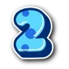 🤩 Эмодзи «BluePanda» для Telegram