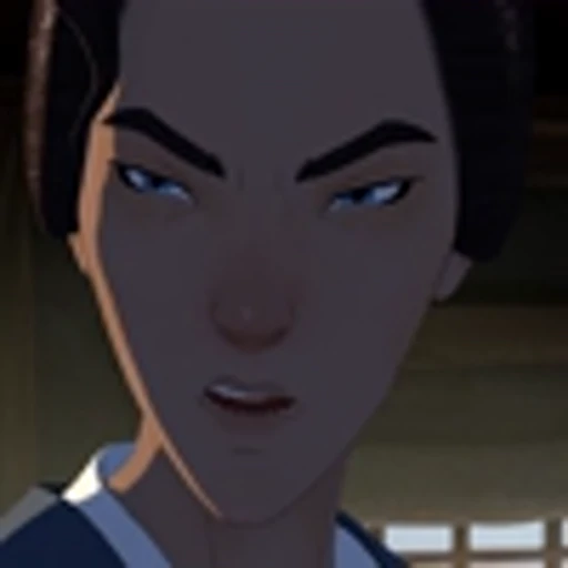 😠 Эмодзи «Blue Eye Samurai» для Telegram