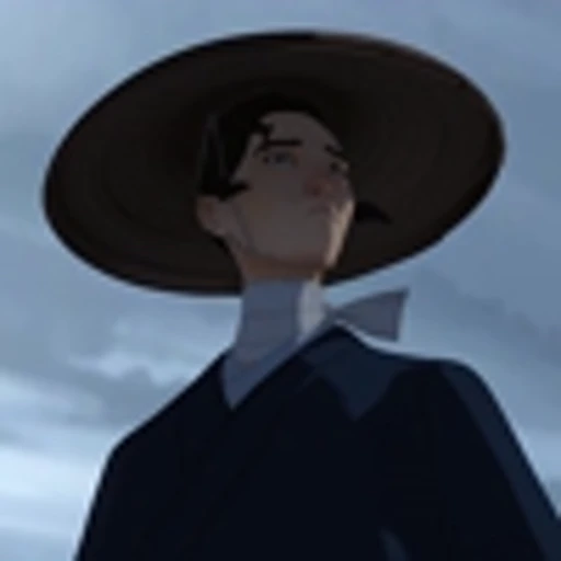 🤜 Эмодзи «Blue Eye Samurai» для Telegram