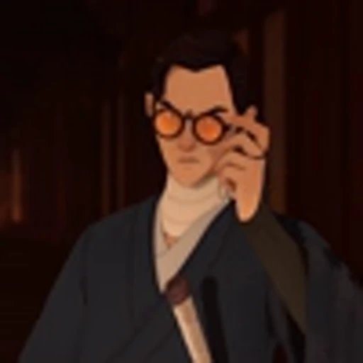 😠 Эмодзи «Blue Eye Samurai» для Telegram