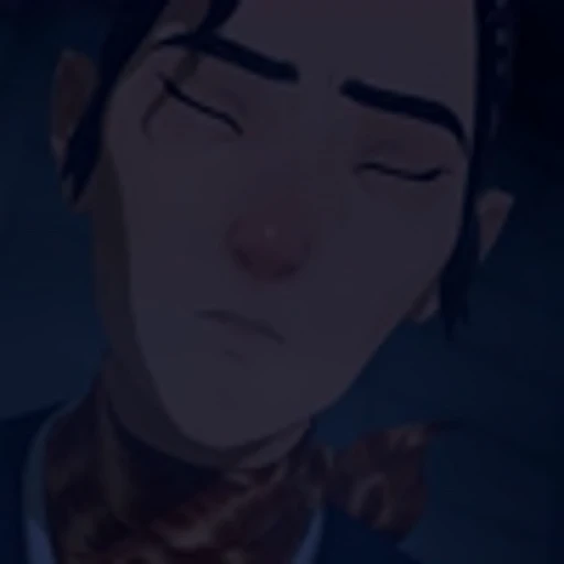 😒 Эмодзи «Blue Eye Samurai» для Telegram