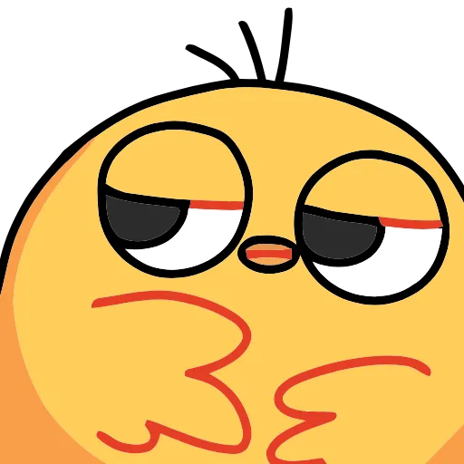 🐤 Эмодзи «Blue Fox» для Telegram