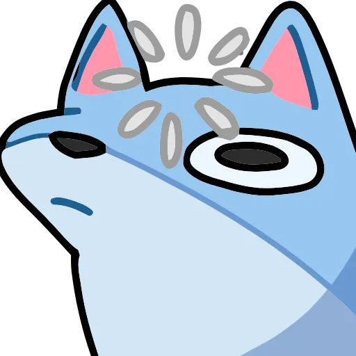 🫥 Эмодзи «Blue Fox» для Telegram