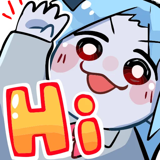 👋 Эмодзи «Blue Fox» для Telegram