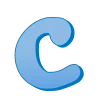 🤩 Эмодзи «Синие буквы, русские и английские» для Telegram