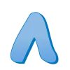 🤩 Эмодзи «Синие буквы, русские и английские» для Telegram