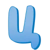 🤩 Эмодзи «Синие буквы, русские и английские» для Telegram