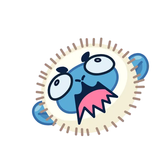 🤬 Эмодзи «Blue Monkey» для Telegram