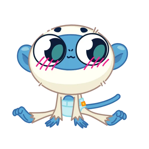 🐵 Эмодзи «Blue Monkey» для Telegram