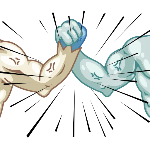 🤝 Эмодзи «Blue Monkey» для Telegram