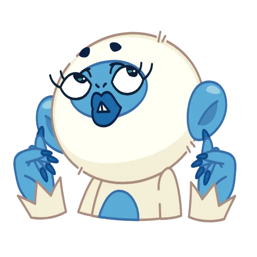 🐵 Эмодзи «Blue Monkey» для Telegram