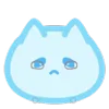 😭 Эмодзи «Blue Nyan» для Telegram