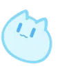 ❤️ Эмодзи «Blue Nyan» для Telegram