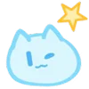 😉 Эмодзи «Blue Nyan» для Telegram