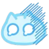 😢 Эмодзи «Blue Nyan» для Telegram