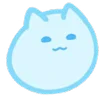 ❤️ Эмодзи «Blue Nyan» для Telegram
