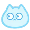 😮 Эмодзи «Blue Nyan» для Telegram