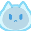 😠 Эмодзи «Blue Nyan» для Telegram