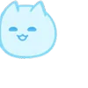 ❤️ Эмодзи «Blue Nyan» для Telegram
