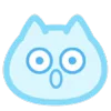 😮 Эмодзи «Blue Nyan» для Telegram