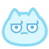 🐱 Эмодзи «Blue Nyan» для Telegram