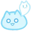👻 Эмодзи «Blue Nyan» для Telegram