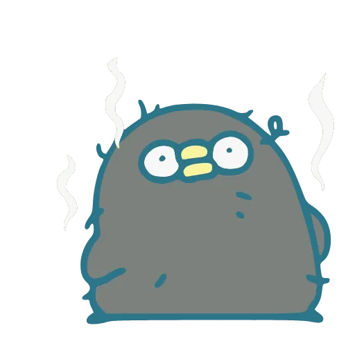 🥵 Эмодзи «Blue Penguin» для Telegram