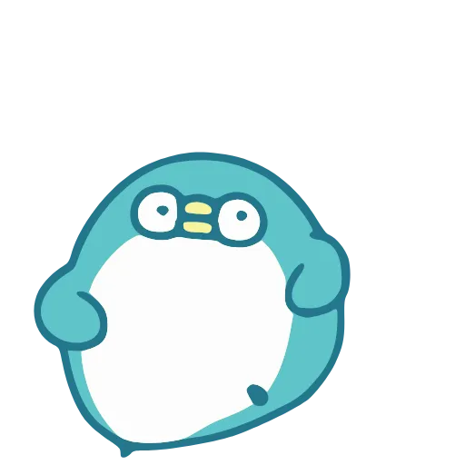 🚀 Эмодзи «Blue Penguin» для Telegram