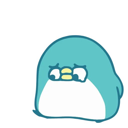 🥺 Эмодзи «Blue Penguin» для Telegram