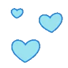 💙 Эмодзи «[🩵💙] ˚₊· ͟͟͞͞➳❥ 𖥔 ݁ ˖» для Telegram