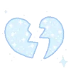 💔 Эмодзи «[🩵💙] ˚₊· ͟͟͞͞➳❥ 𖥔 ݁ ˖» для Telegram
