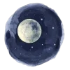 🤩 Эмодзи «Blue Magic» для Telegram