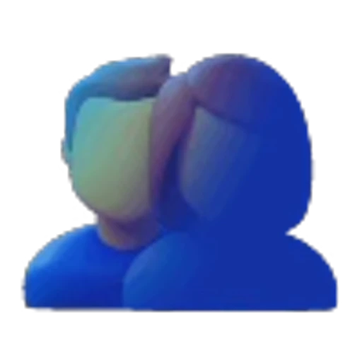 👩‍❤️‍👨 Эмодзи «Синий градиент с анимацией» для Telegram