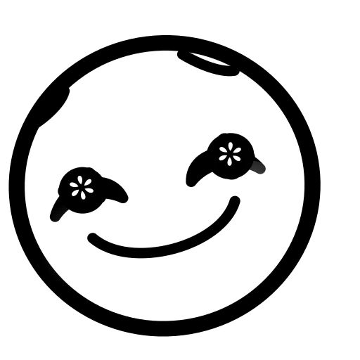 🤩 Эмодзи «White - белые эмодзи» для Telegram